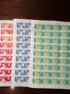 Stamps Germany (DDR) Scott #703-5 never hinged