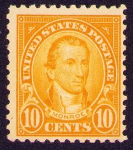 1923 Sc 562  10¢   MNH  Monroe VF