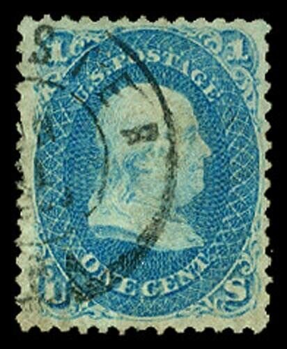 U.S. 1861-66 ISSUES 63  Used (ID # 58833)