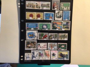 Italy Commemorative stamps on  stock pages  A10266