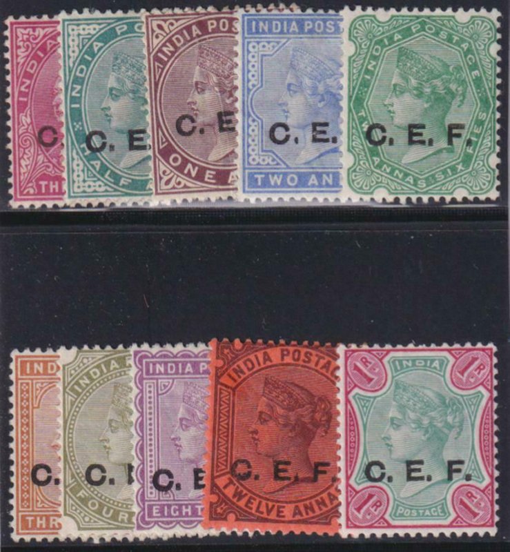 India 1900 SC M1-M10 MLH Set