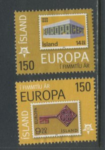 Iceland 1066a-b  Used (15a