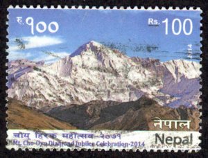 Nepal Sc# 948 Used 2014 Mt. Cho-Oyu