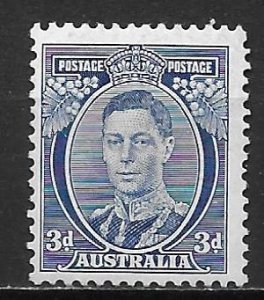 Australia 170 3d King George VI single MH