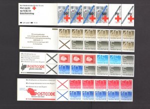 Netherlands 1953-1983 Group of 11 Different Complete Booklets MNH