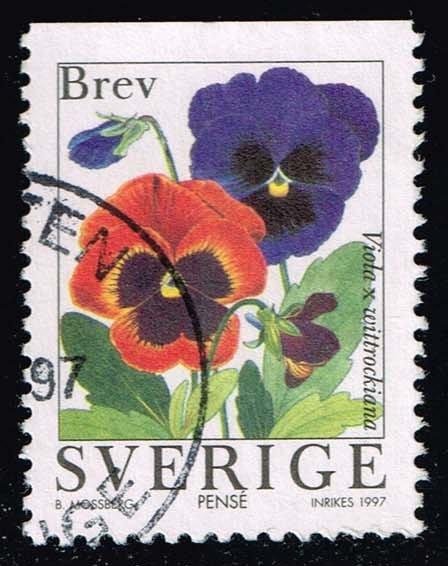 Sweden #2231 Pansies; Used (0.45)