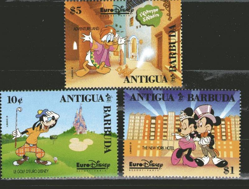 Antigua 1637,1641,1644 MNH