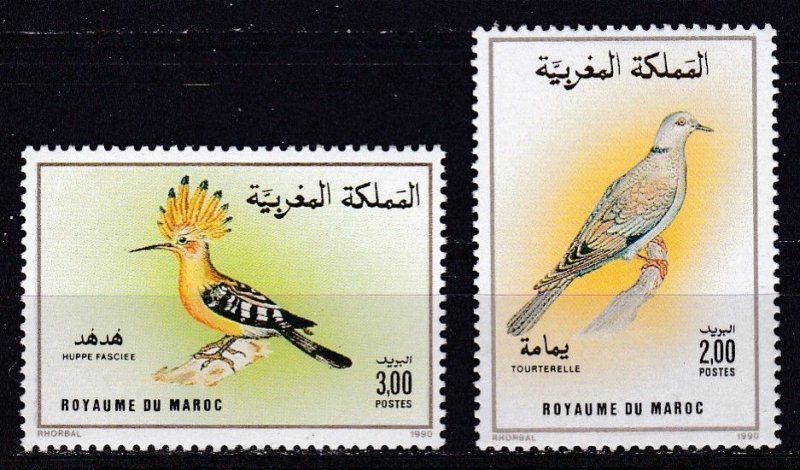 Morocco MNH Set Of Birds 1990