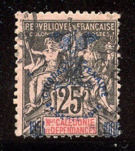 New Caledonia # 75, Used.