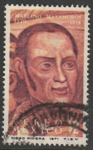 MEXICO C388 Bicent birth of M. Matamoros, Insurg. Used. (733)