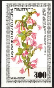 Equatorial Guinea Flowers S/S MNH