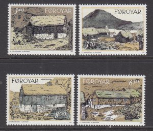 Faroe Islands 243-246 MNH VF