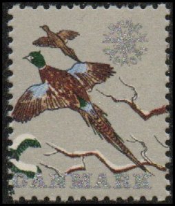 Denmark sw63n - Mint-NH - Christmas Seal (Ring-necked Pheasant) (1961)(cv $1.10)