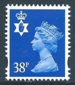 Great Britain-No. Ireland #NIMH82 NH 38p Queen Elizabeth - Syncopated - Redrawn