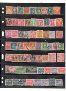 CUBA COLLECTION ON STOCK SHEET MINT/USED