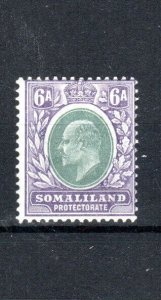 Somaliland Protectorate 1911 6a chalk-surfaced paper SG 51a MH