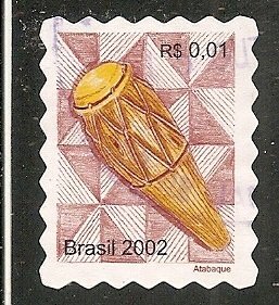 Brazil   Scott   2869A   Drum     Used