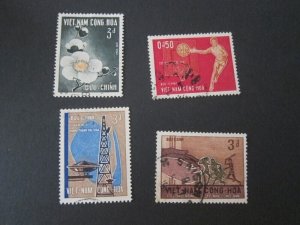 Vietnam 1965 Sc 265,270,272,276,281 FU