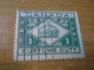 Canada Revenue Stamp  van Dam  #  FCD1  used