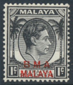 Straits Settlements SG 1b  SC# 256 ordinary MNH OPT BMA see details & scans    