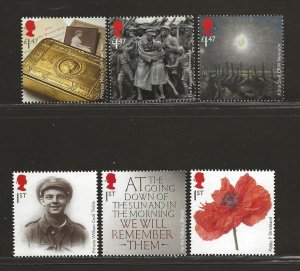 GREAT BRITAIN SC# 3312-17 VF/MNH