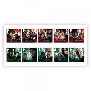 Royal Mail - Harry Potter - Set of 10 Stamps - Mint