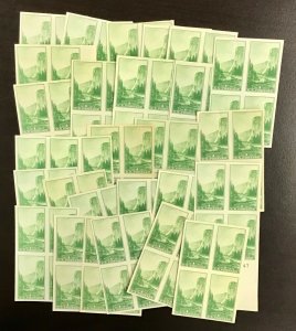 756 Yosemite Farley Special Printing MNH 1 c 100 count Issued 1935