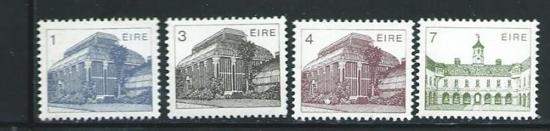 Ireland #537,539,540 & 543   Buildings   (MNH) CV$1.75