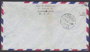 USA 1956 cover with nice franking to LAUTOKA, FIJI.........................L933