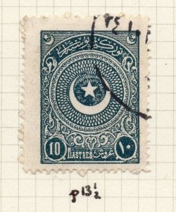 Turkey 1900s Early Issue Fine Used 10p. NW-12214