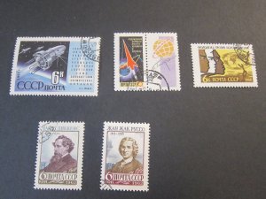 Russia 1962 Sc 2578,80,86-9 sets(4) FU