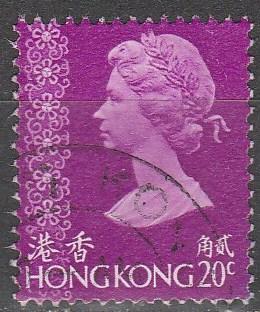 Hong Kong #316 F-VF Used   CV $12.50  (V4024)