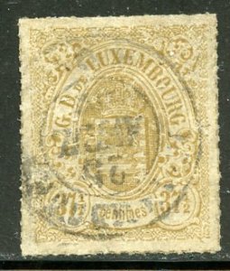 Luxembourg # 24, Used. CV $ 240.00