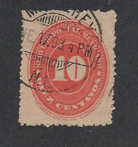 MEXICO SC# 225 VF U 1892