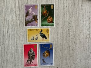 Jersey #217-221 MNH, 2024 SCV $1.50