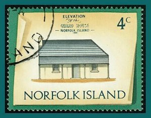 Norfolk Island 1974 Buildings III, 4c used  #159,SG136