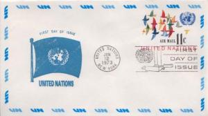 United Nations, First Day Cover, Postal Stationery