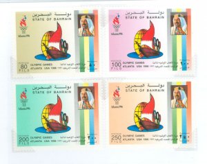 Bahrain #473-476  Single (Complete Set) (Olympics)