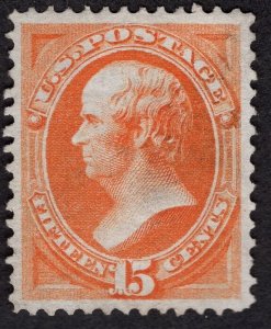 US #163 Very Fine, Unused, without gum. With 2022 PSAG cert. graded VF-80.