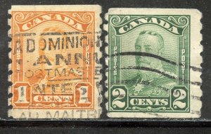 Canada # 160-1, Used.