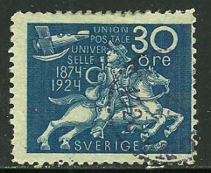 Sweden # 218, Used