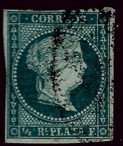 Cuba SC#1 Used F-VF...A very Popular Country!!