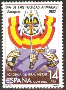 SPAIN Scott  2292 MNH** 1982 Armed Forces stamp