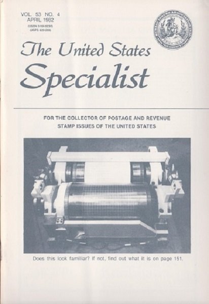 10 Different Volumes of The United States Specialist from 1982