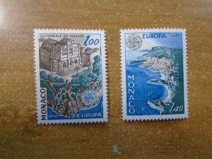 Monaco  #   1113-14   MNH