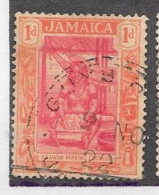 Jamaica #76  1p  Making Cassava (U) CV $2.00