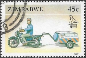 Zimbabwe 1990 Scott # 629 used. Free Shipping for All Additional Items