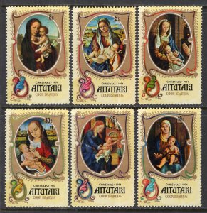 Aitutaki 104-109 Christmas MNH VF