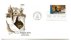 C116 Father Junipero Serra, Artmaster, FDC