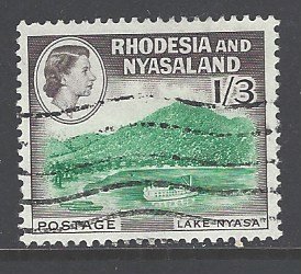 Rhodesia & Nyasaland Sc # 166 used (RS)
